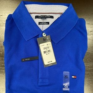 Tommy Hilfiger Thluxe Polo Blue New with Tags